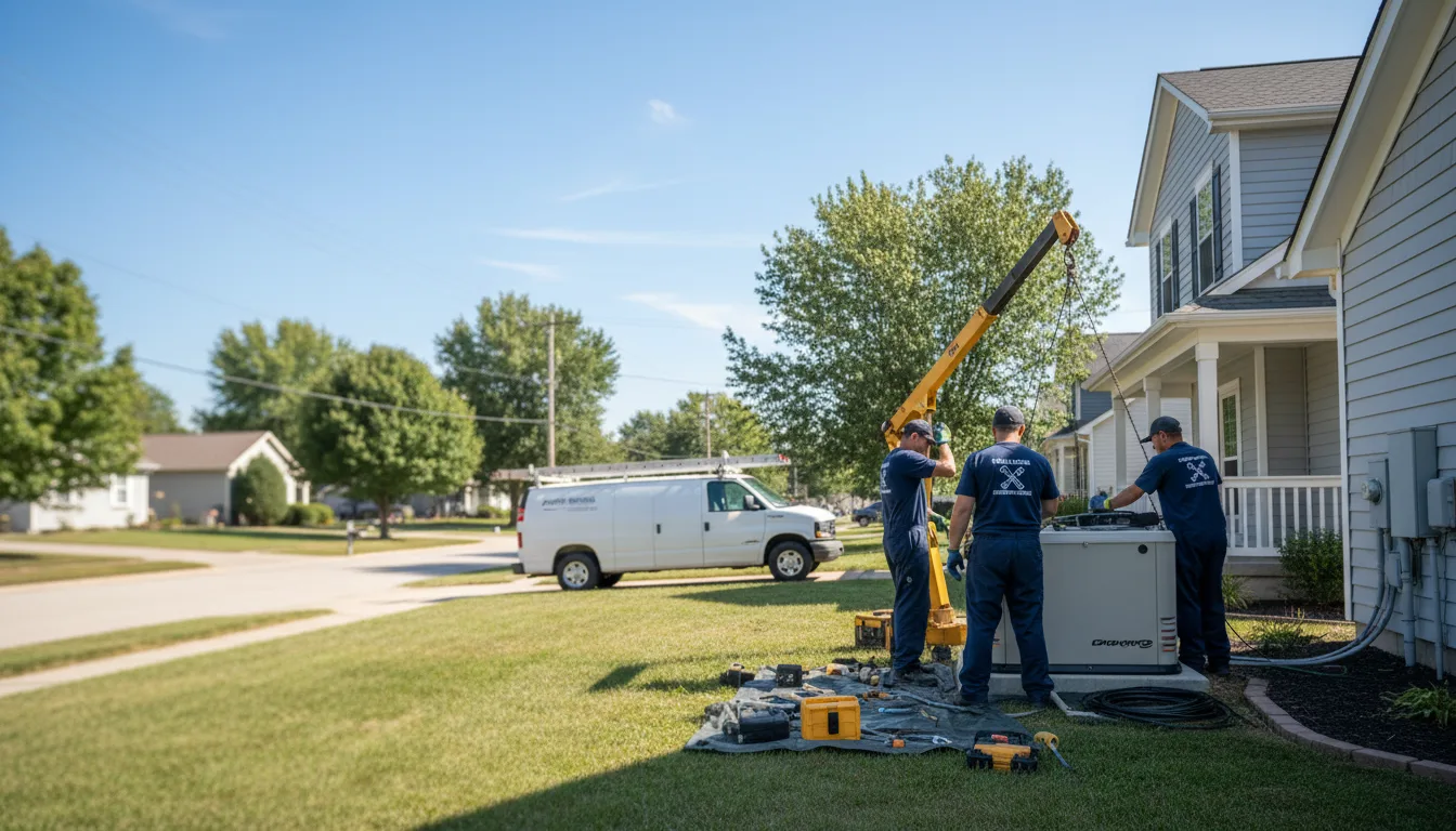 Generator Installation in Holcomb, IL near me